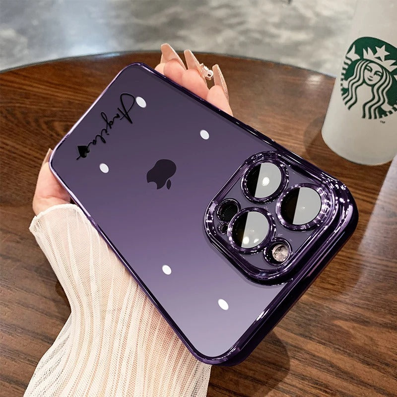 Personalisierte Handyhülle Iphone 11 12 13 14 15, Durchsichtig, Farben