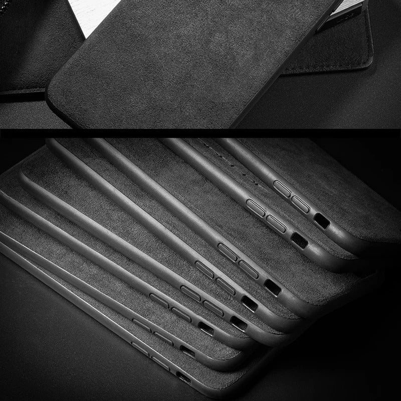 Handyhülle iPhone Alcantara Nürburgring, Golf R..