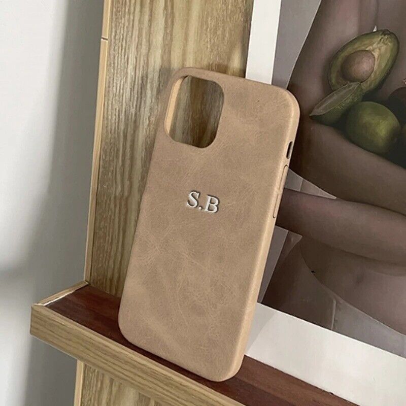 Personalisierte Handyhülle Iphone 11 12 13 14 15 Leder