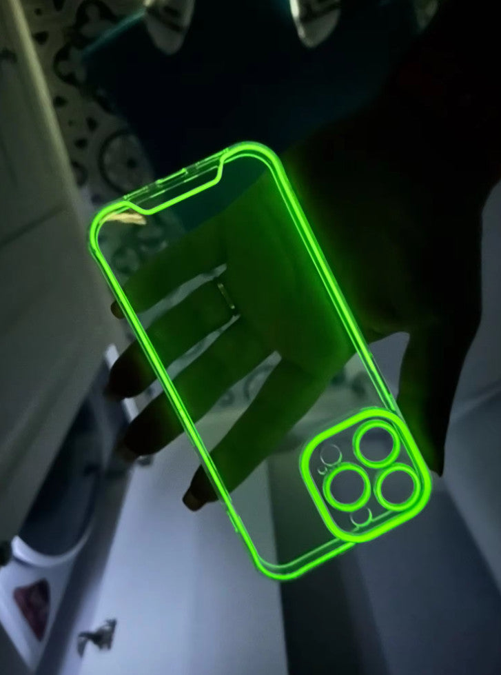 Handyhülle Iphone 11 12 13 14 15 Nachtlicht, Neon