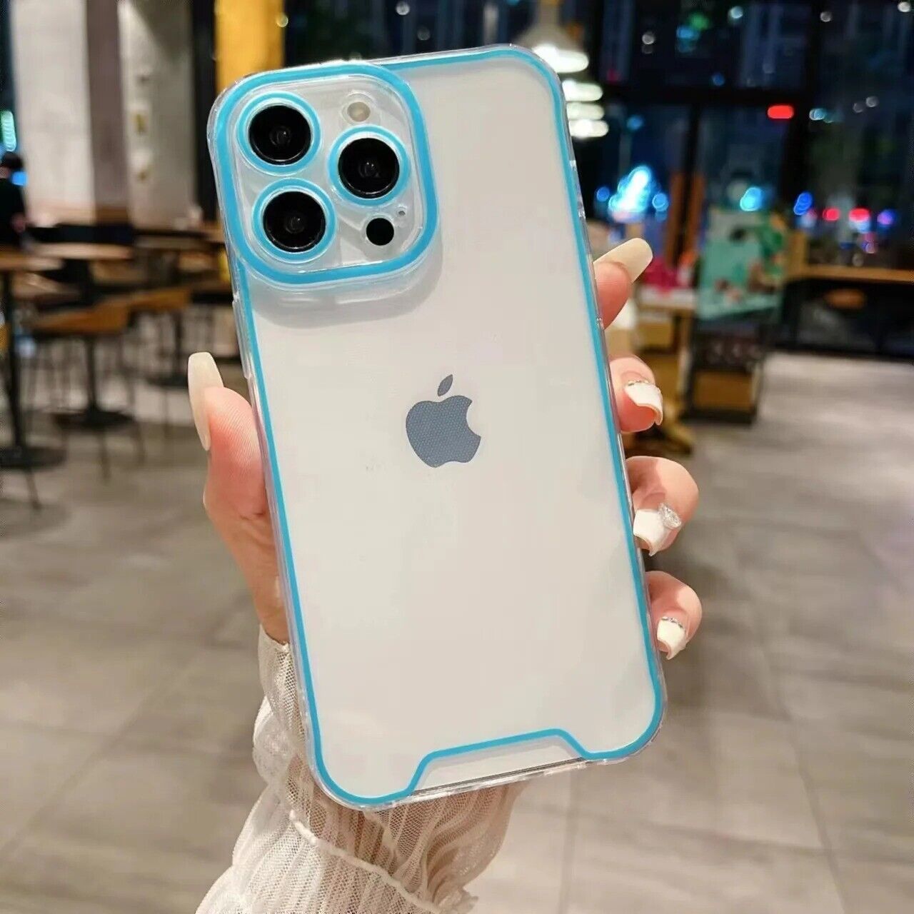 Handyhülle Iphone 11 12 13 14 15 Nachtlicht, Neon