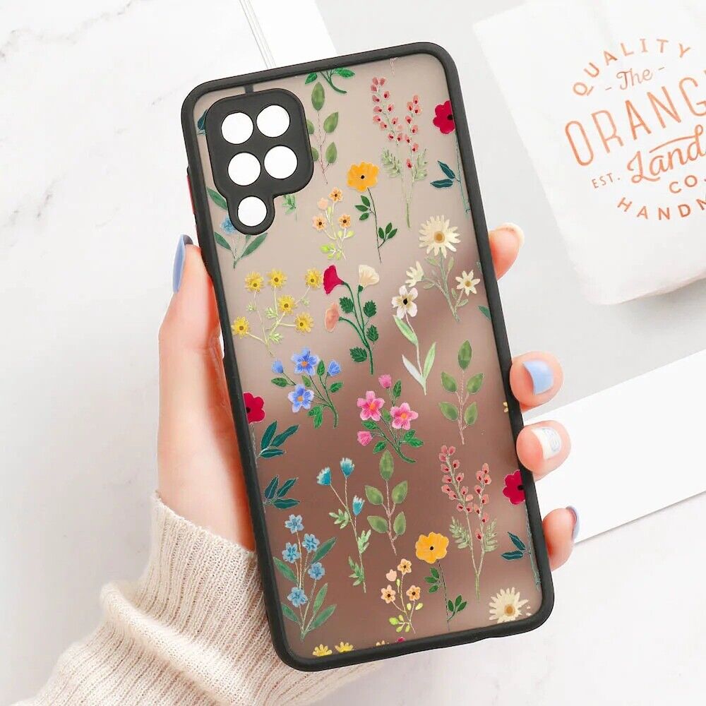 Handyhülle für Samsung A54 A34 S22 A51 A53 5G A33 S23 S21 S20 Fe A70 A72 Blumen