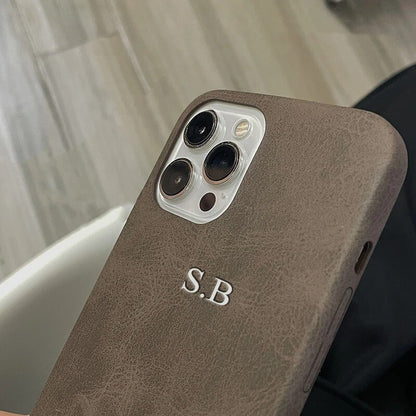 Personalisierte Handyhülle Iphone 11 12 13 14 15 Leder