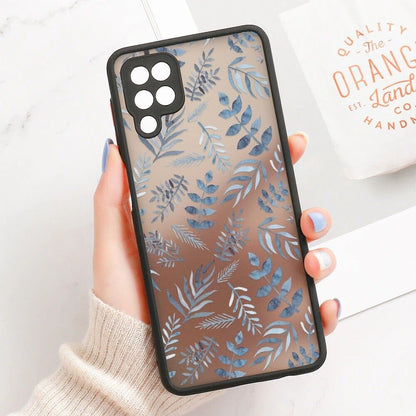 Handyhülle für Samsung A54 A34 S22 A51 A53 5G A33 S23 S21 S20 Fe A70 A72 Blumen