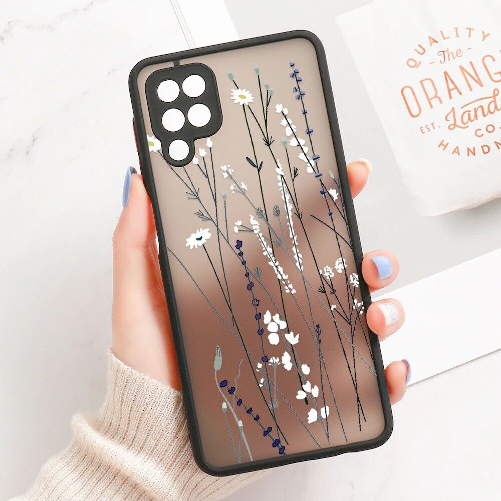 Handyhülle für Samsung A54 A34 S22 A51 A53 5G A33 S23 S21 S20 Fe A70 A72 Blumen