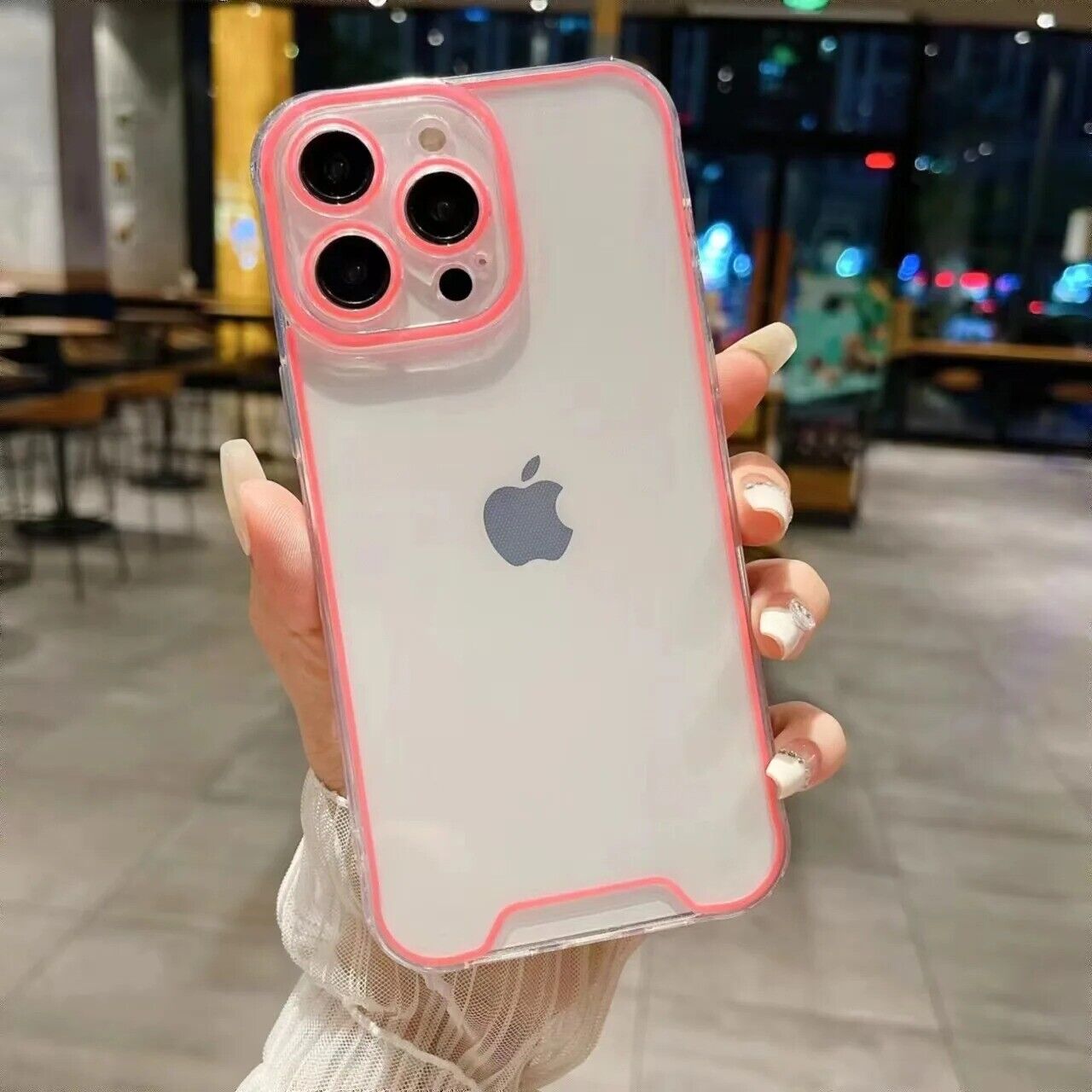 Handyhülle Iphone 11 12 13 14 15 Nachtlicht, Neon