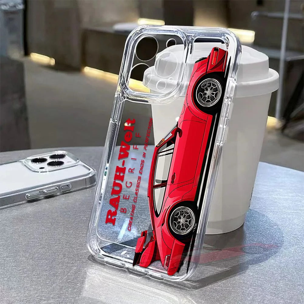 Handyhülle Iphone 11 12 13 14 15 JDM, Porsche, RAUH-Welt