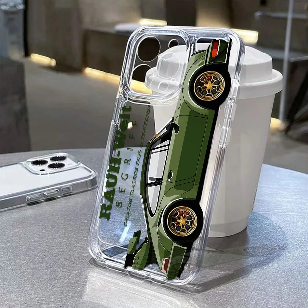 Handyhülle Iphone 11 12 13 14 15 JDM, Porsche, RAUH-Welt