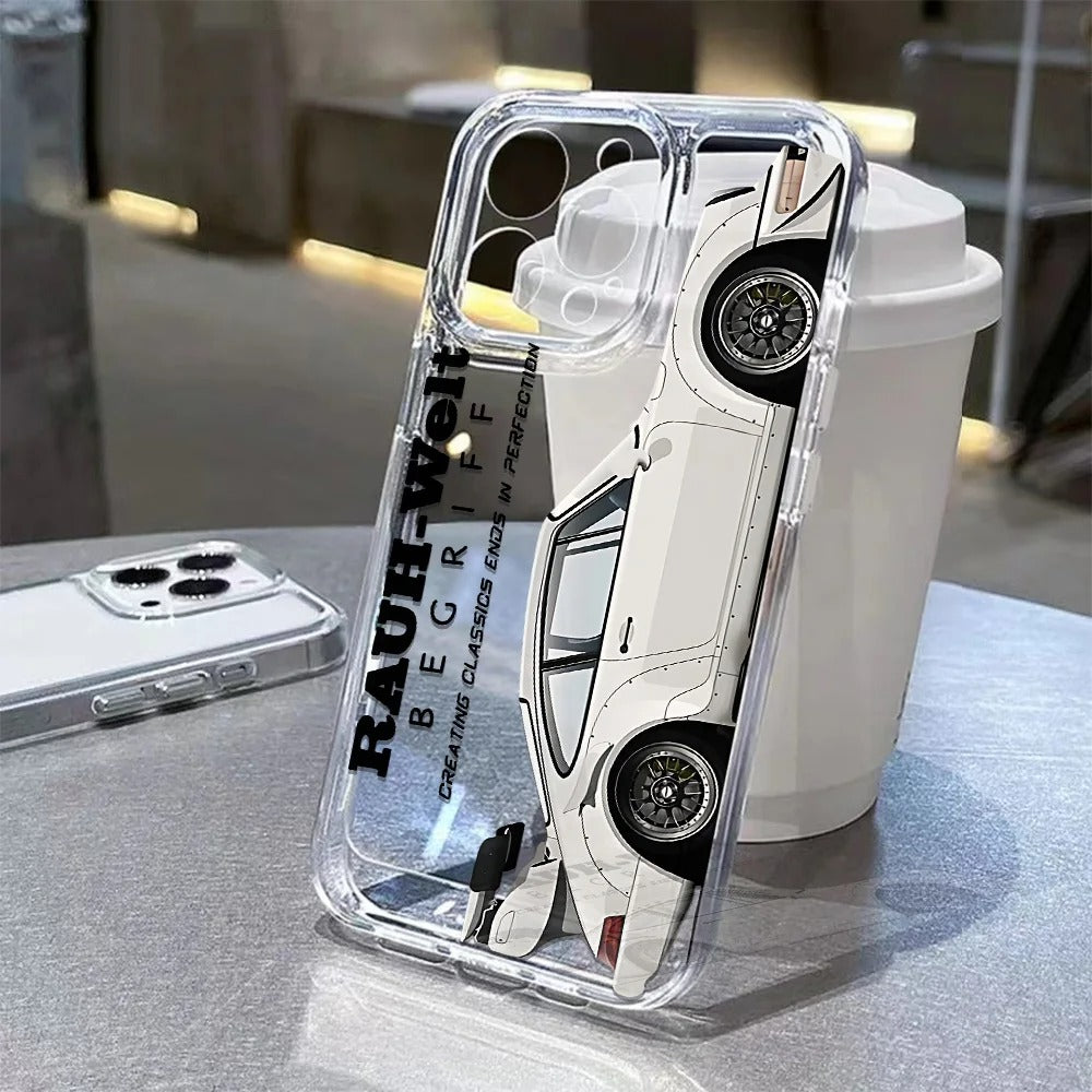 Handyhülle Iphone 11 12 13 14 15 JDM, Porsche, RAUH-Welt